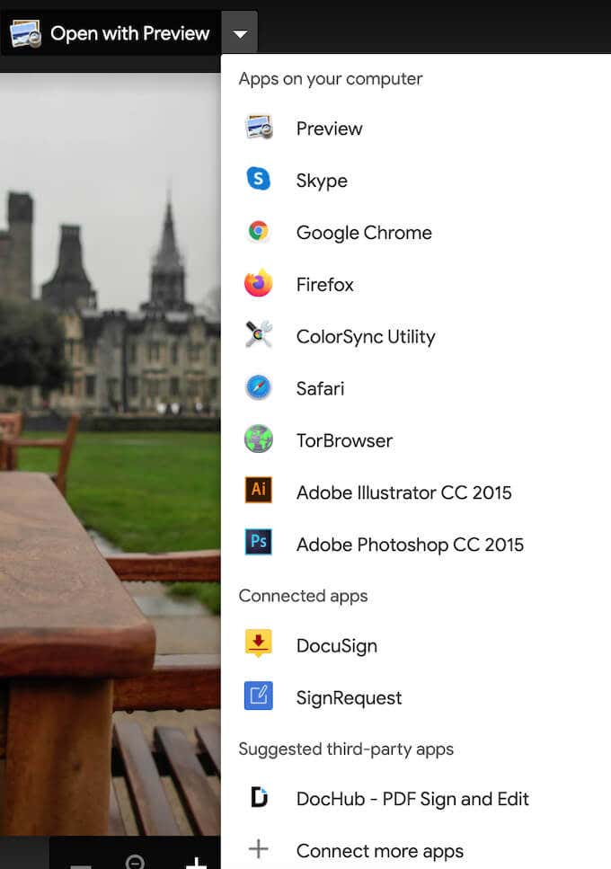 06_application-launcher_open-with - Online Tech Tips How to Install Google Backup and Sync image 2 - 06_application-launcher_open-with