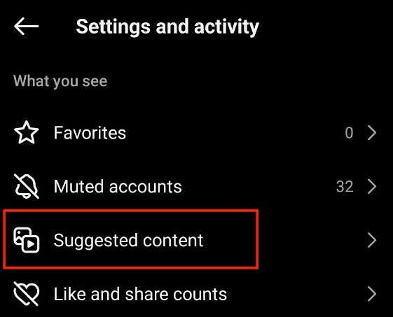 09_tweak suggested content - Online Tech Tips Screenshot of where to find Suggested content - 09_tweak suggested content