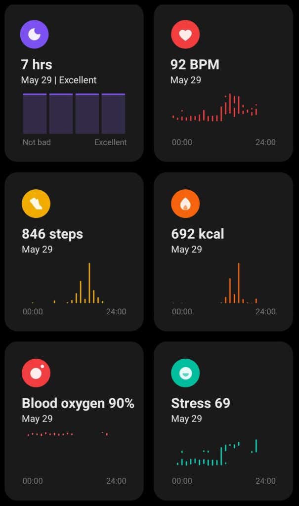 Setup &amp; Daily Use image 8 - 11_health-monitoring
