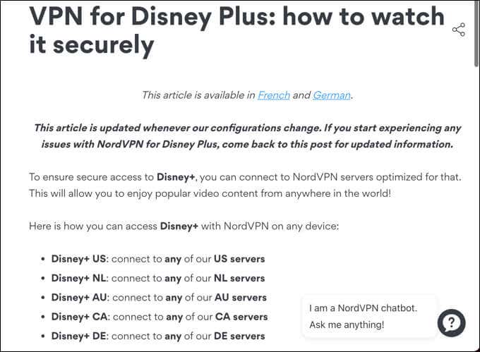 9-NordVPN-Streaming-Server - Online Tech Tips Use a VPN for Streaming image - 9-NordVPN-Streaming-Server