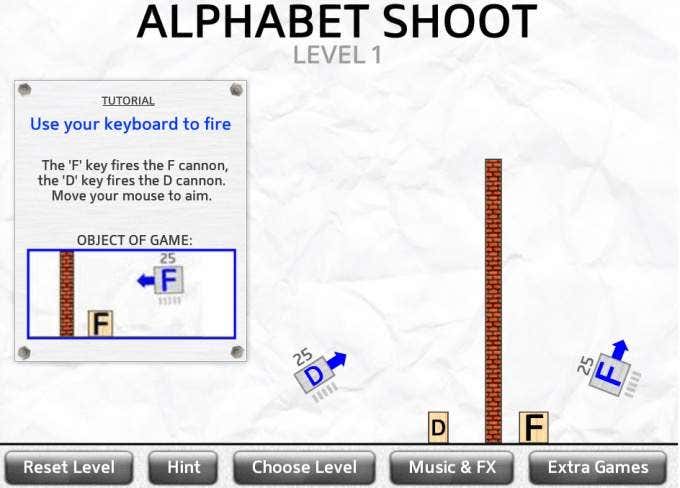 Alphabet-Shoot - Online Tech Tips Alphabet Shoot image - Alphabet-Shoot
