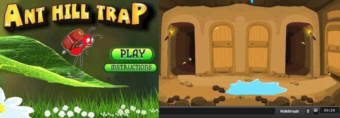 ant-hill-trap - Online Tech Tips Family-Friendly Escape Room Games Online image 2 - ant-hill-trap