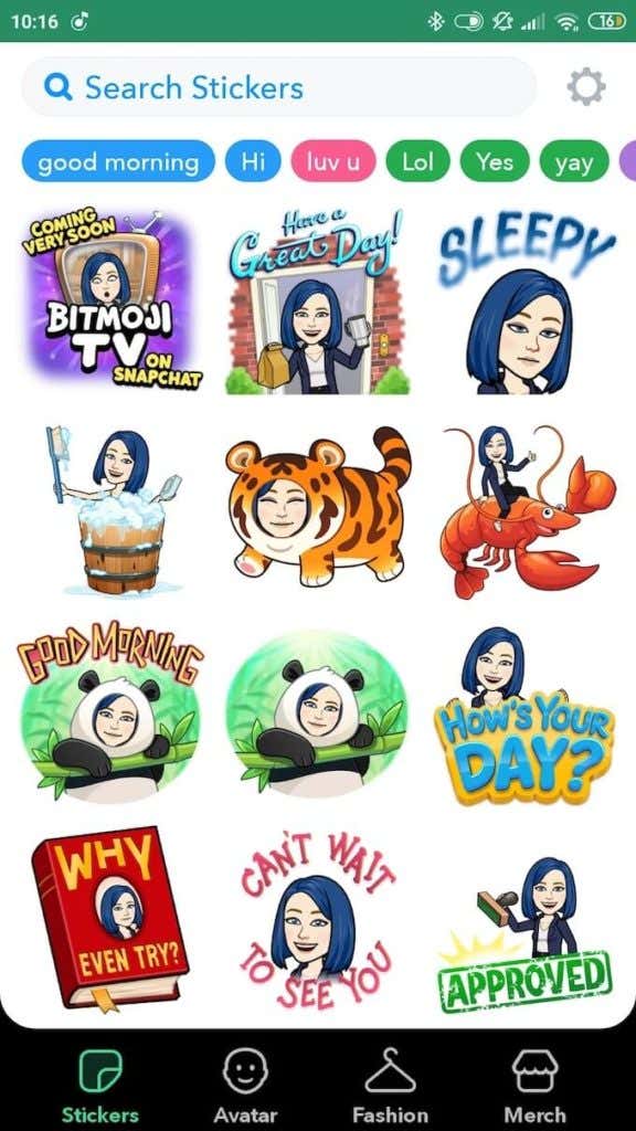 bitmoji_stickers_screenshot - Online Tech Tips Use Bitmoji On Other Social Media Platforms image - bitmoji_stickers_screenshot