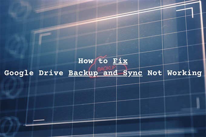 How to Fix Google Drive Backup and Sync Not Working image - Featured-How-to-Fix-Google-Drive-Backup-and-Sync-Not-Working