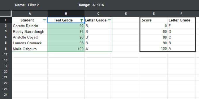 filter-color-done - Online Tech Tips Filter by Color in Google Sheets image 2 - filter-color-done