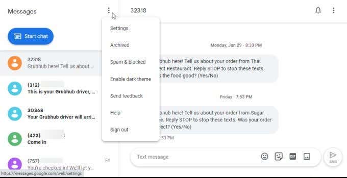 google-messenger-pc2 - Online Tech Tips Google Messages for Web image 2 - google-messenger-pc2
