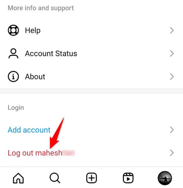 how-to-fix-instagrams-error-while-adding-captions-to-your-posts-8-compressed - Online Tech Tips Sign Out and Back Into Your Instagram Account image - how-to-fix-instagrams-error-while-adding-captions-to-your-posts-8-compressed