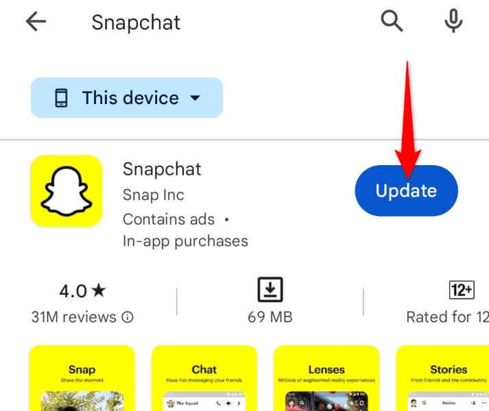 how-to-fix-the-c14a-snapchat-error-7-compressed - Online Tech Tips Fix Snapchat Support Code C14A by Updating Your App image - how-to-fix-the-c14a-snapchat-error-7-compressed