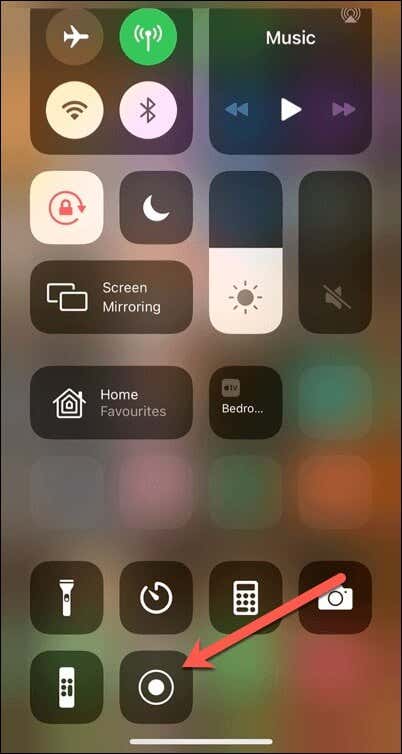 iPhone-Begin-Screen-Recording - Online Tech Tips Save Full Screen Snapchat Videos and Stories image 3 - iPhone-Begin-Screen-Recording