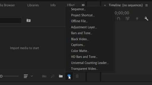 new-sequence-1 - Online Tech Tips Use Adjustment Layers In Your Timeline image - new-sequence-1