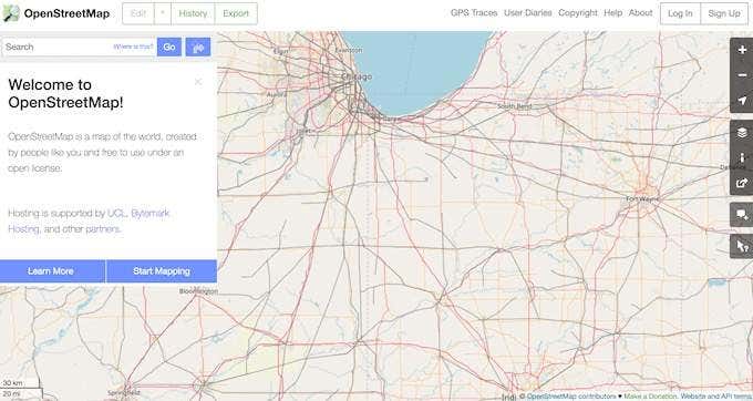 openstreetmap_screenshot - Online Tech Tips OpenStreetMap image - openstreetmap_screenshot