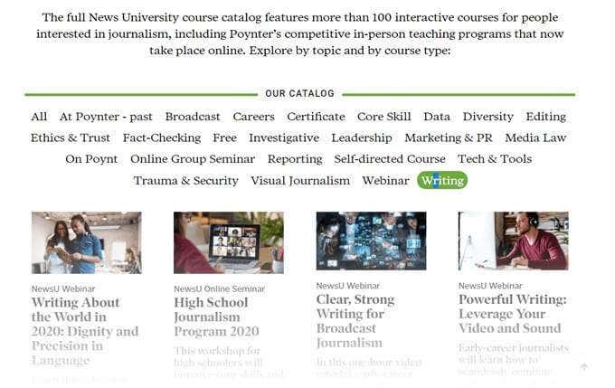 Poynter - Online Tech Tips Poynter News University image - Poynter