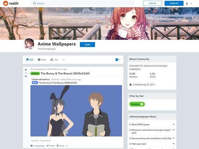 Reddit - Online Tech Tips r/Animewallpaper image - Reddit