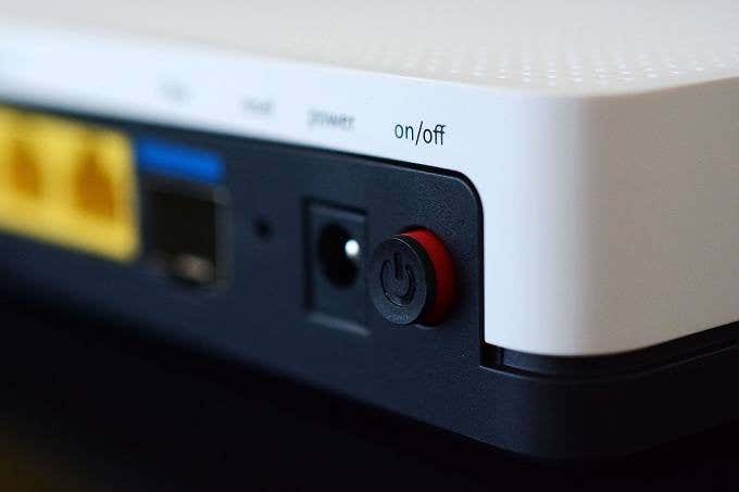 Router-Power - Online Tech Tips Check, Reset Or Restart Your Router image - Router-Power