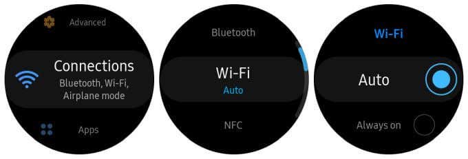 wi-fi-auto - Online Tech Tips Extending Samsung Gear S3 Battery Life image 3 - wi-fi-auto