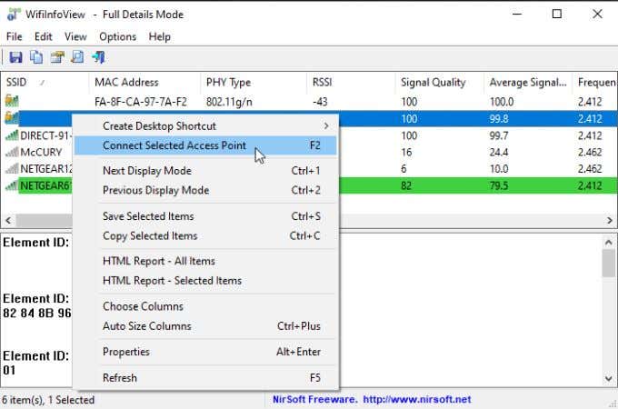 wifiinfoview-connect - Online Tech Tips How People Can See Networks With Disabled SSID image 2 - wifiinfoview-connect