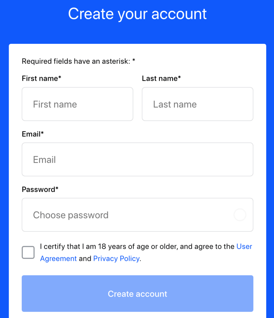 How to Create Your First NFT image - 02_create-coinbase-account