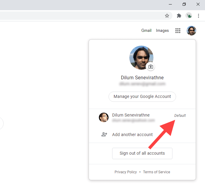 05-Check-Default - Online Tech Tips Sign in With the Default Google Account First image 5 - 05-Check-Default