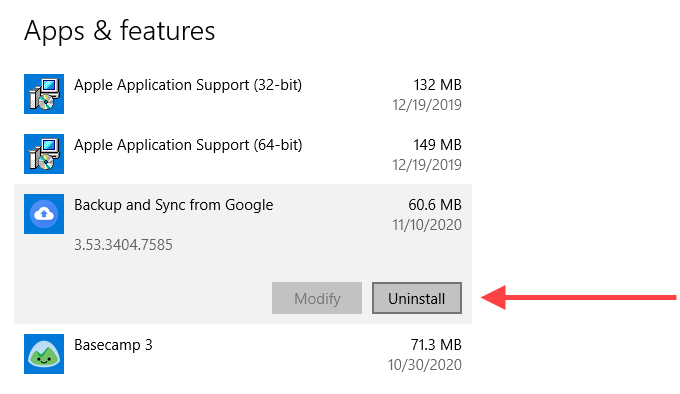 22-Uninstall-Backup-and-Sync-PC - Online Tech Tips Reinstall Backup and Sync image - 22-Uninstall-Backup-and-Sync-PC
