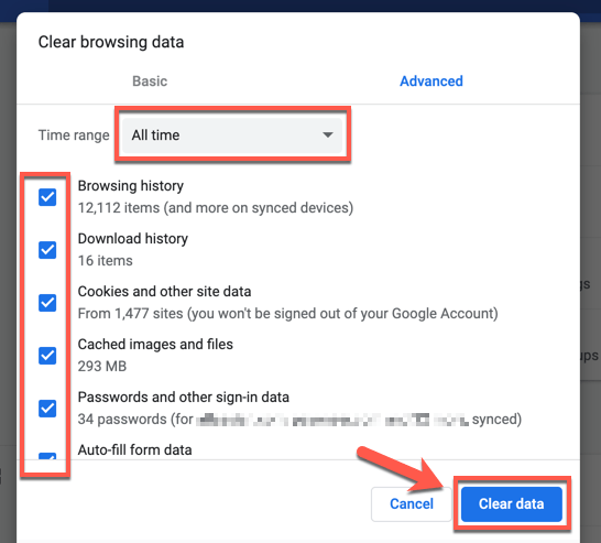 7-Chrome-Empty-Cache - Online Tech Tips Clear Your Browser Data image 3 - 7-Chrome-Empty-Cache