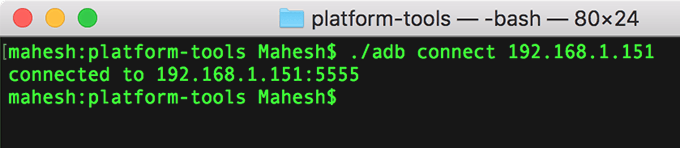 adb-connected - Online Tech Tips Use ADB Wirelessly For Non-rooted Android Devices image 9 - adb-connected