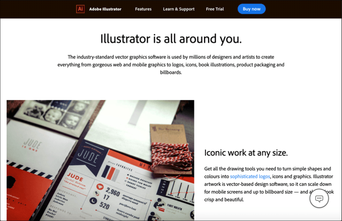 Adobe-Illustrator - Online Tech Tips Alternatives To Inkscape image - Adobe-Illustrator