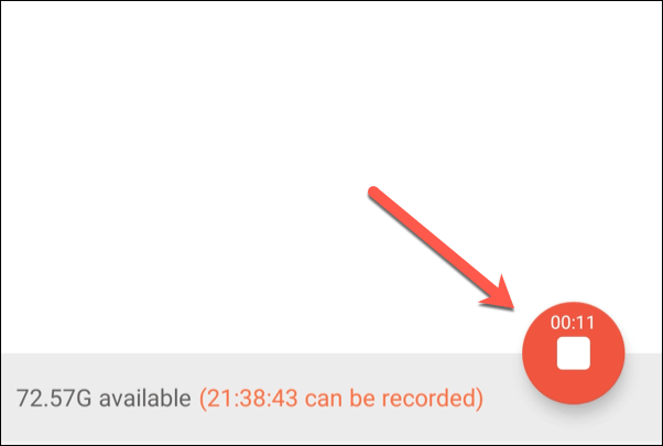 Android-AZ-Recorder-End-Recording - Online Tech Tips Save Full Screen Snapchat Videos and Stories image 6 - Android-AZ-Recorder-End-Recording