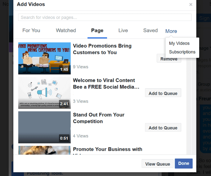 choose-video - Online Tech Tips Launch a Facebook Watch Party image 2 - choose-video