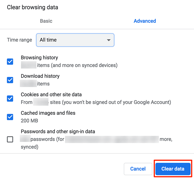 clear-chrome-data - Online Tech Tips Clear Your Browsing History & Other Data image 2 - clear-chrome-data