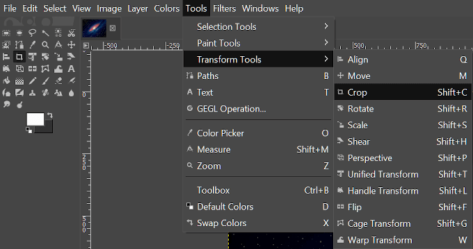 Cropping-1 - Online Tech Tips Using GIMP: Learning The Basics image 9 - Cropping-1