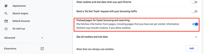 enable-preload-web-pages - Online Tech Tips Preload The Web Pages That You’ll Be Visiting image 4 - enable-preload-web-pages
