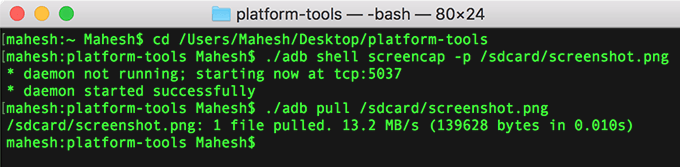 fetch-screenshot-adb - Online Tech Tips Use Android Debug Bridge To Capture Your Android Screen image 2 - fetch-screenshot-adb