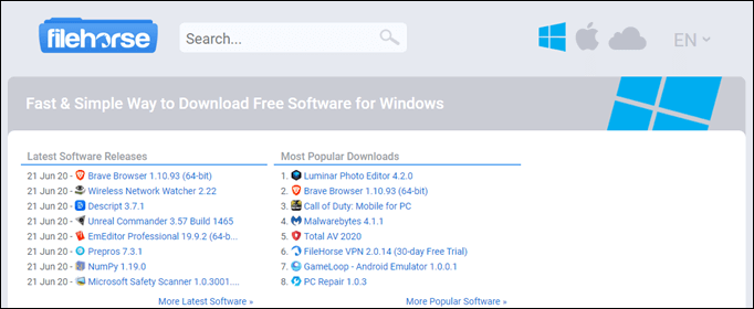 filehorse - Online Tech Tips File Horse image - filehorse