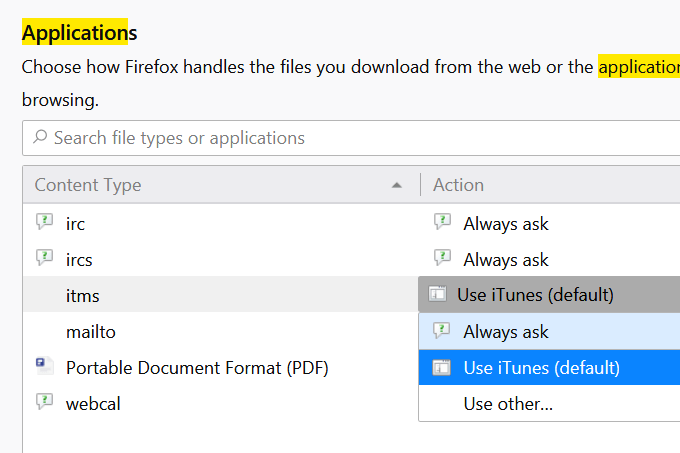 firefox-application-handlers - Online Tech Tips Why Do iOS Links Open Automatically? image 3 - firefox-application-handlers