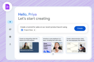 Google Vids dashboard sample - google-vids-dashboard-sample