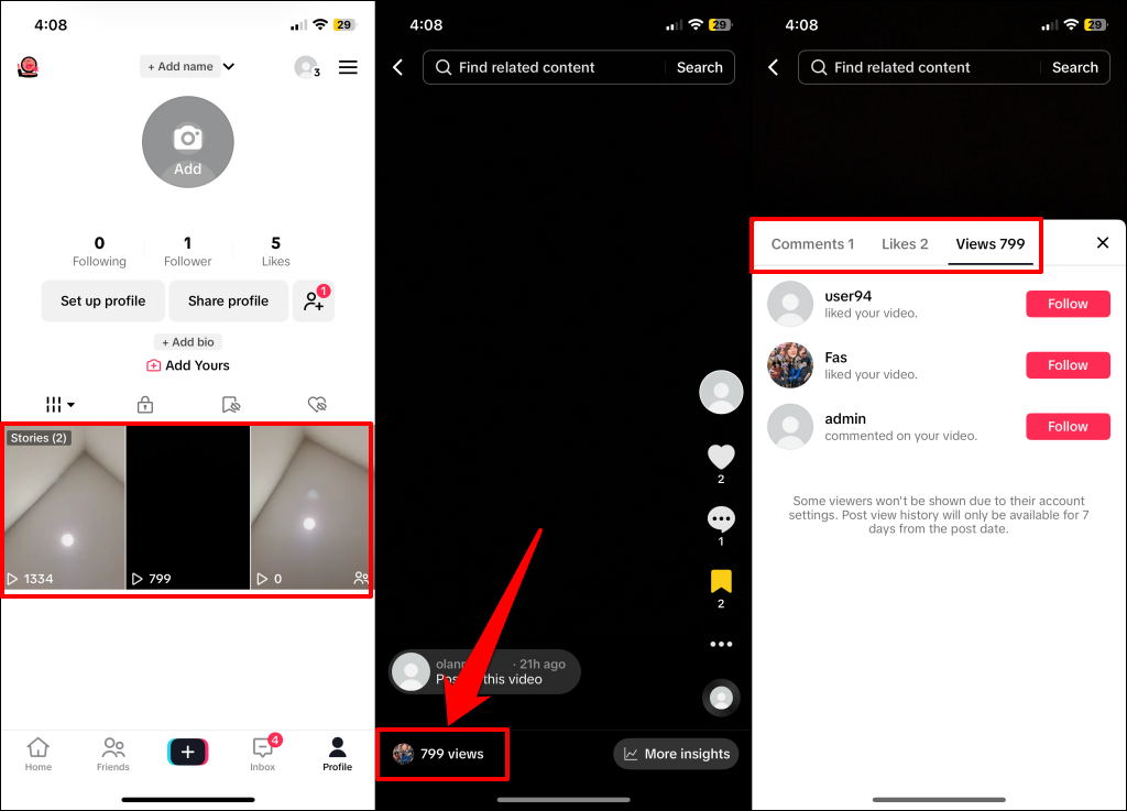 how-to-see-who-watch-my-tiktok-videos - Online Tech Tips TikTok post engagments - how-to-see-who-watch-my-tiktok-videos