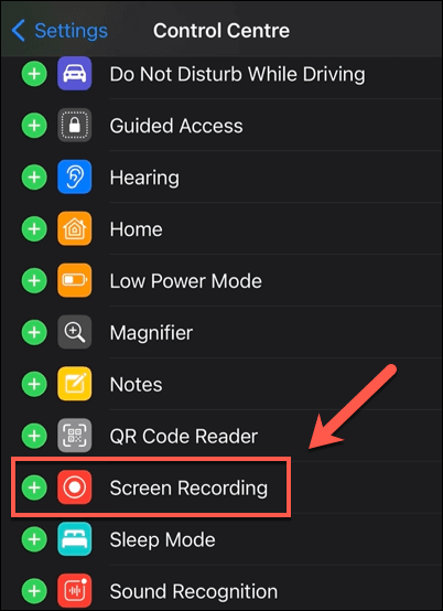 iPhone-Enable-Screen-Recording - Online Tech Tips Save Full Screen Snapchat Videos and Stories image 2 - iPhone-Enable-Screen-Recording