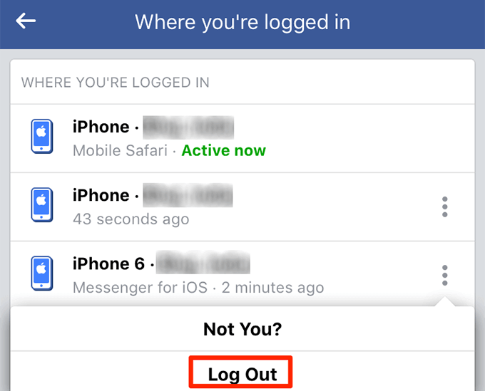 iphone-log-out - Online Tech Tips Log Out Of Facebook Messenger On iPhone image 6 - iphone-log-out