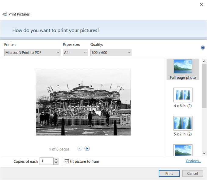 Microsoft-Print-To-PDF-Dialog - Online Tech Tips Use the PDF Printer in Windows image 3 - Microsoft-Print-To-PDF-Dialog