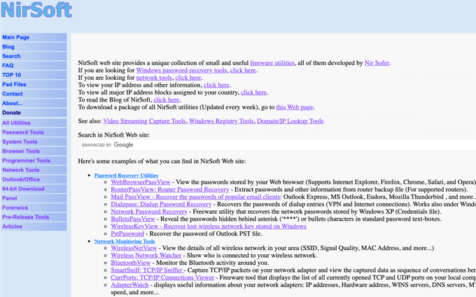 nirsoft - Online Tech Tips Nirsoft image - nirsoft