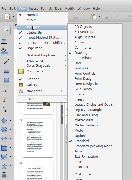 NotebookBar - Online Tech Tips LibreOffice vs Microsoft Office: Toolbars image 2 - NotebookBar