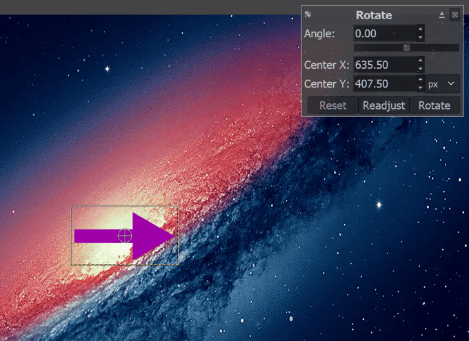 Rotation-4 - Online Tech Tips Using GIMP: Learning The Basics image 16 - Rotation-4