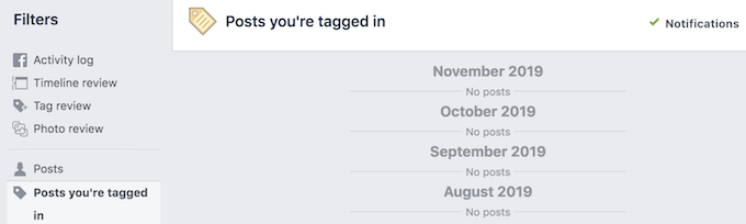 screenshot_fb-activity-log_filters - Online Tech Tips How To Mass Delete Facebook Posts image 2 - screenshot_fb-activity-log_filters