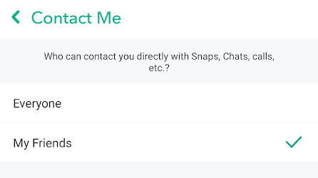 snapchat-contact-me-friends-only - Online Tech Tips Change Snapchat Settings image 7 - snapchat-contact-me-friends-only