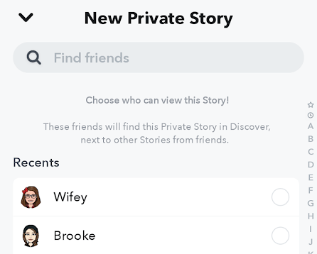 snapchat-new-private-story - Online Tech Tips Protect Who Sees Your Snaps image 4 - snapchat-new-private-story