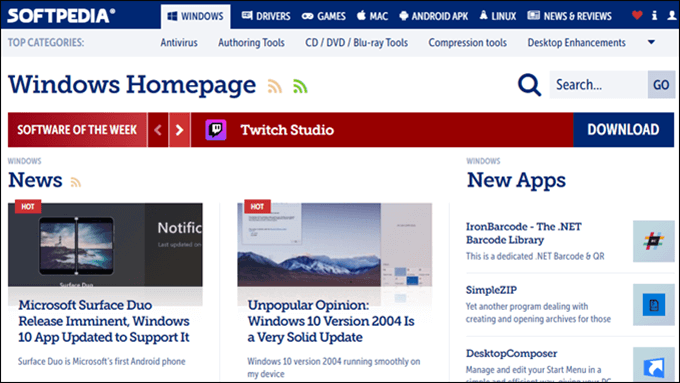 softpedia - Online Tech Tips Softpedia image - softpedia