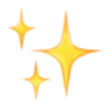 sparkles-emoji - Online Tech Tips What Do Snapchat Emojis Mean? image 11 - sparkles-emoji