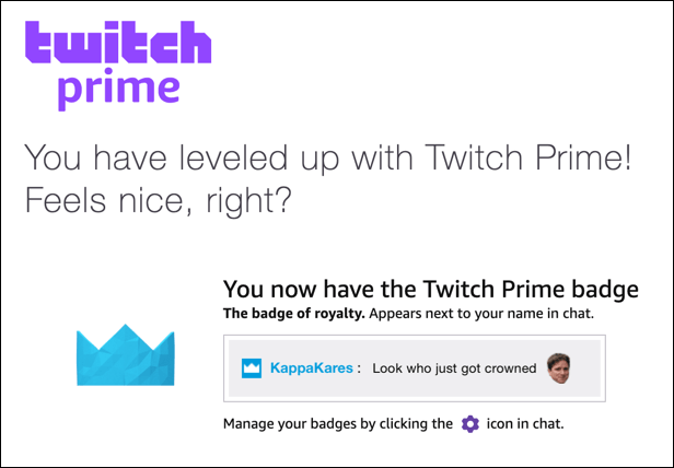 Twitch-Prime-Activated - Online Tech Tips Subscribing to Twitch Prime image 3 - Twitch-Prime-Activated
