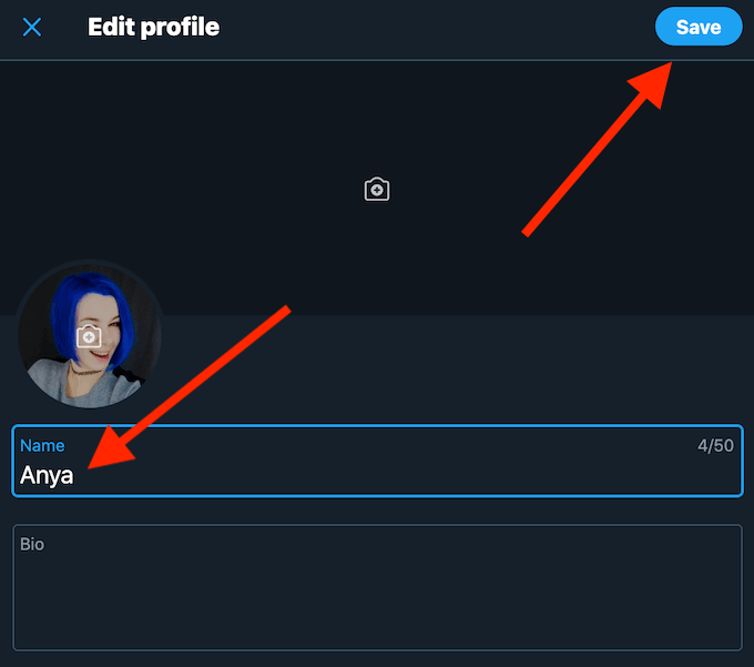 twitter_edit-name_save - Online Tech Tips How to Change Your Display Name on Twitter image 3 - twitter_edit-name_save