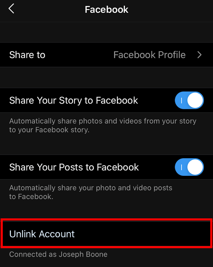 Unlink-Instagram-and-Facebook - Online Tech Tips Link Instagram to Facebook image 10 - Unlink-Instagram-and-Facebook